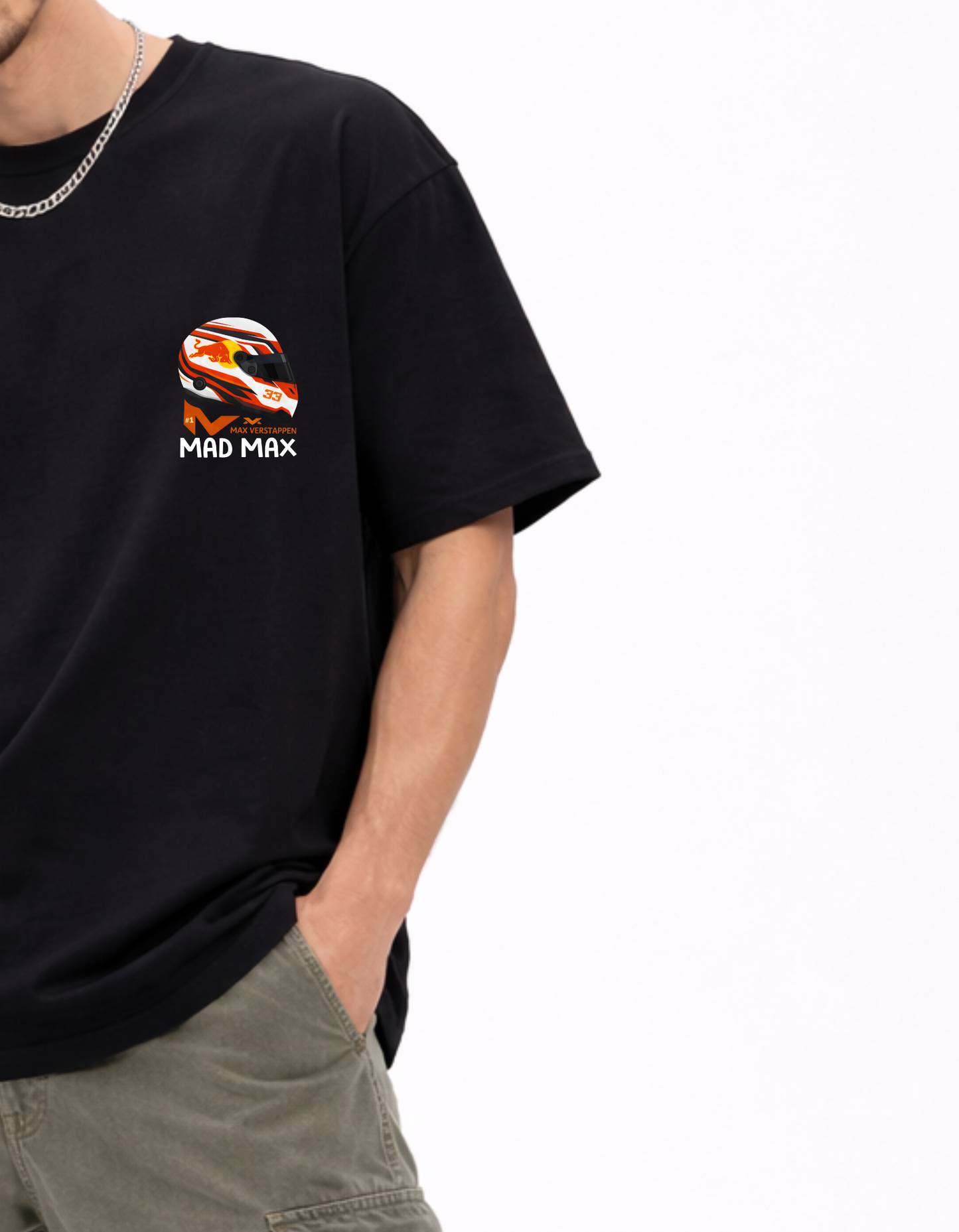 Oversized Max Verstappen #1 Driver F1 Tee