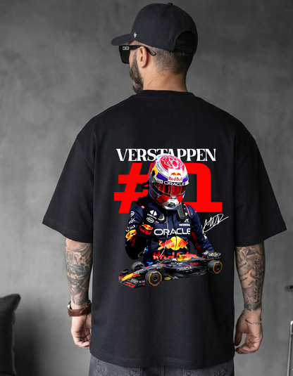 Oversized Max Verstappen #1 Driver F1 Tee