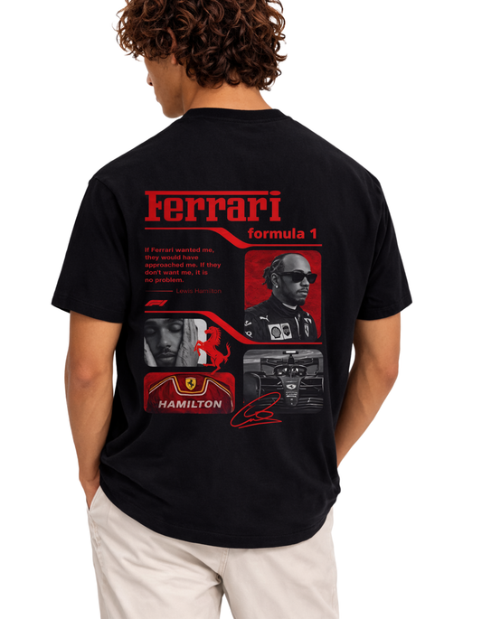 Hamilton 44 Motorsport Graphic T-Shirt