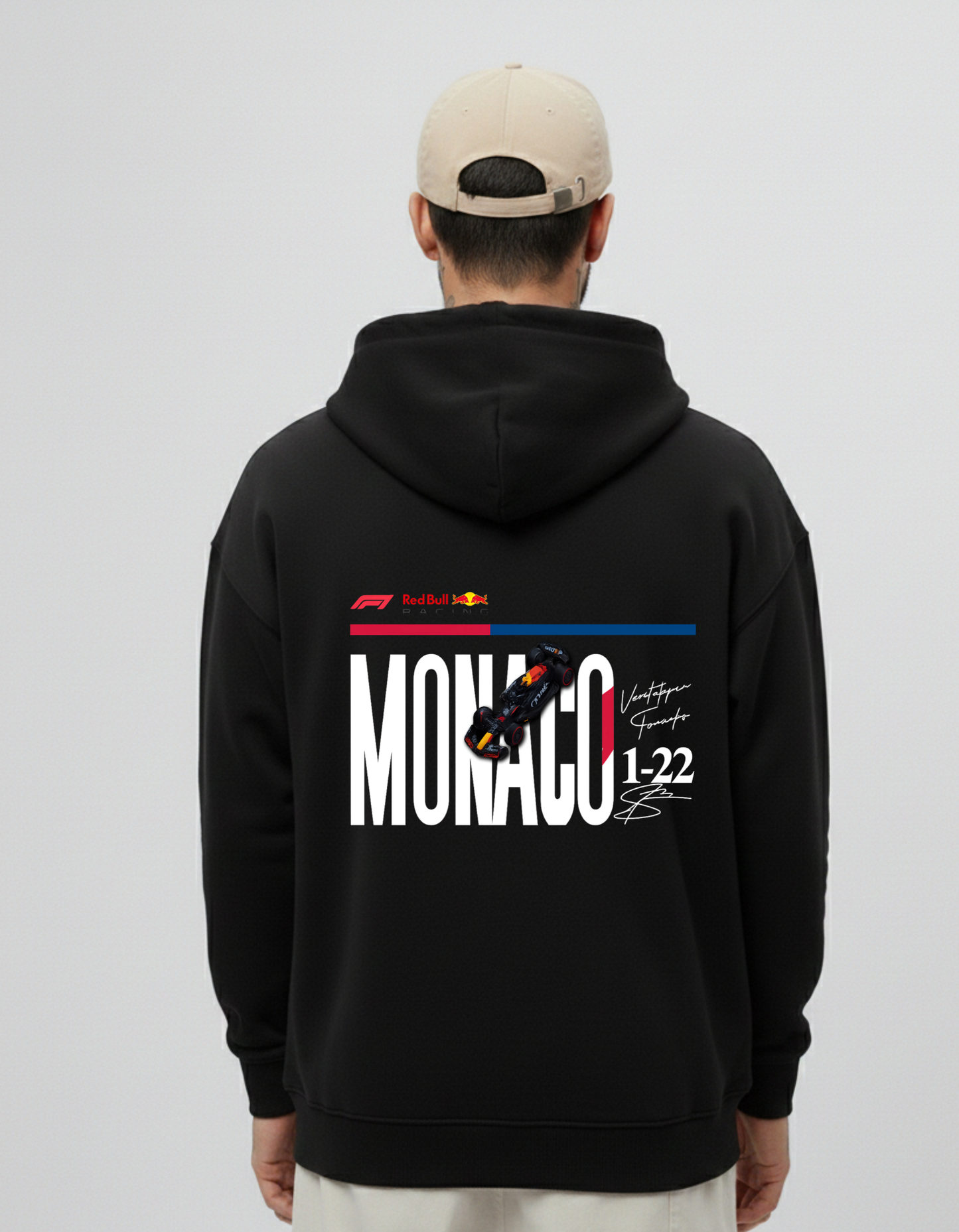 F1 Red Bull Monaco Zipper Hoodie