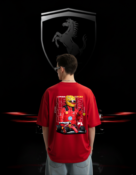Lewis Hamilton Ferrari F1 T-Shirt