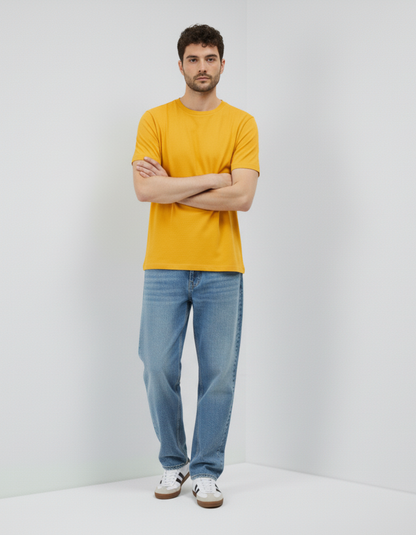 Golden Yellow Crew T-Shirt
