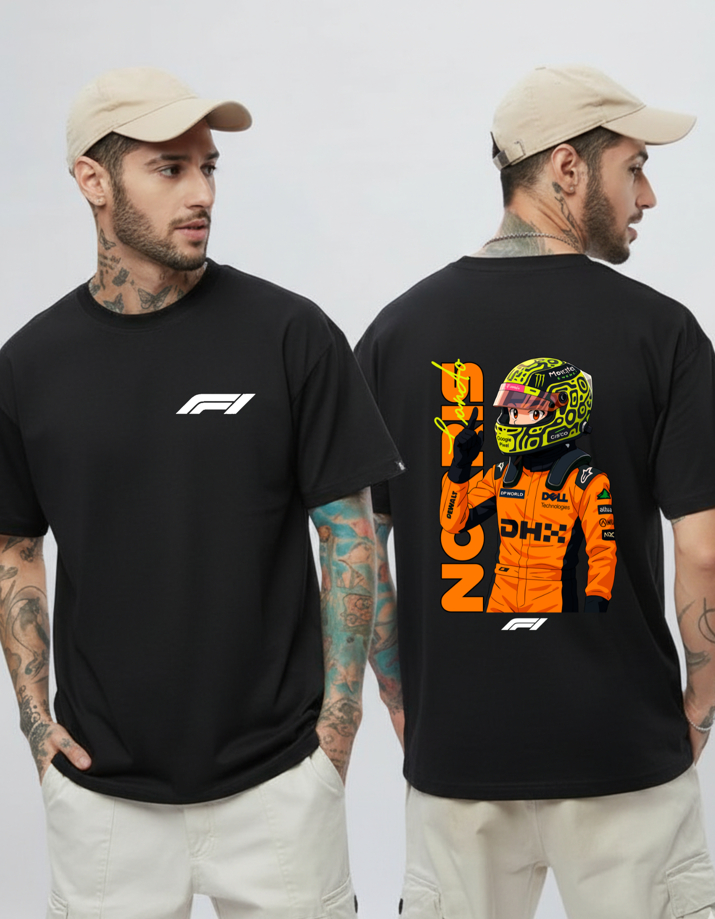 Oversized Lando Norris F1 T-Shirt