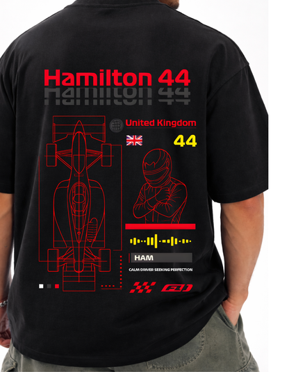 Hamilton 44 | Grand Prix Oversized T-Shirt
