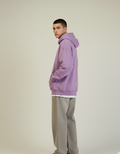 Oversized Lavender Hoodie