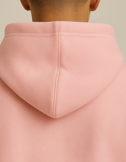 Oversized Baby Pink Hoodie