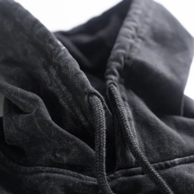 Oversized Acid Wash Hoodie
