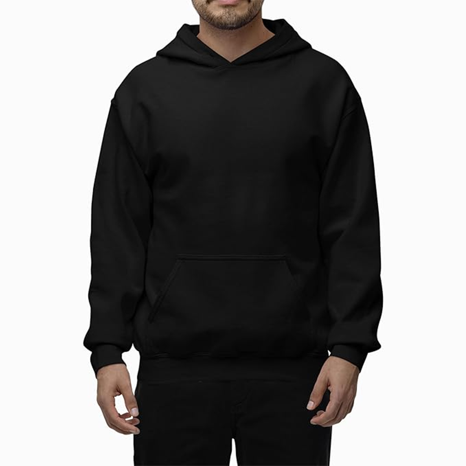 Black Oversized Hoodie