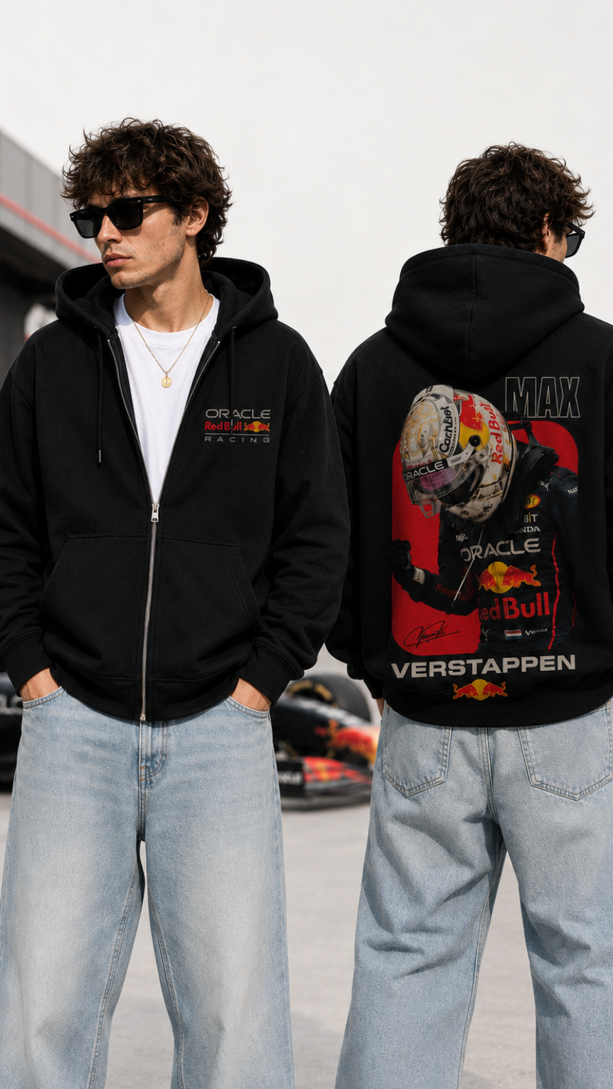 Max Verstappen F1 Zip Hoodie