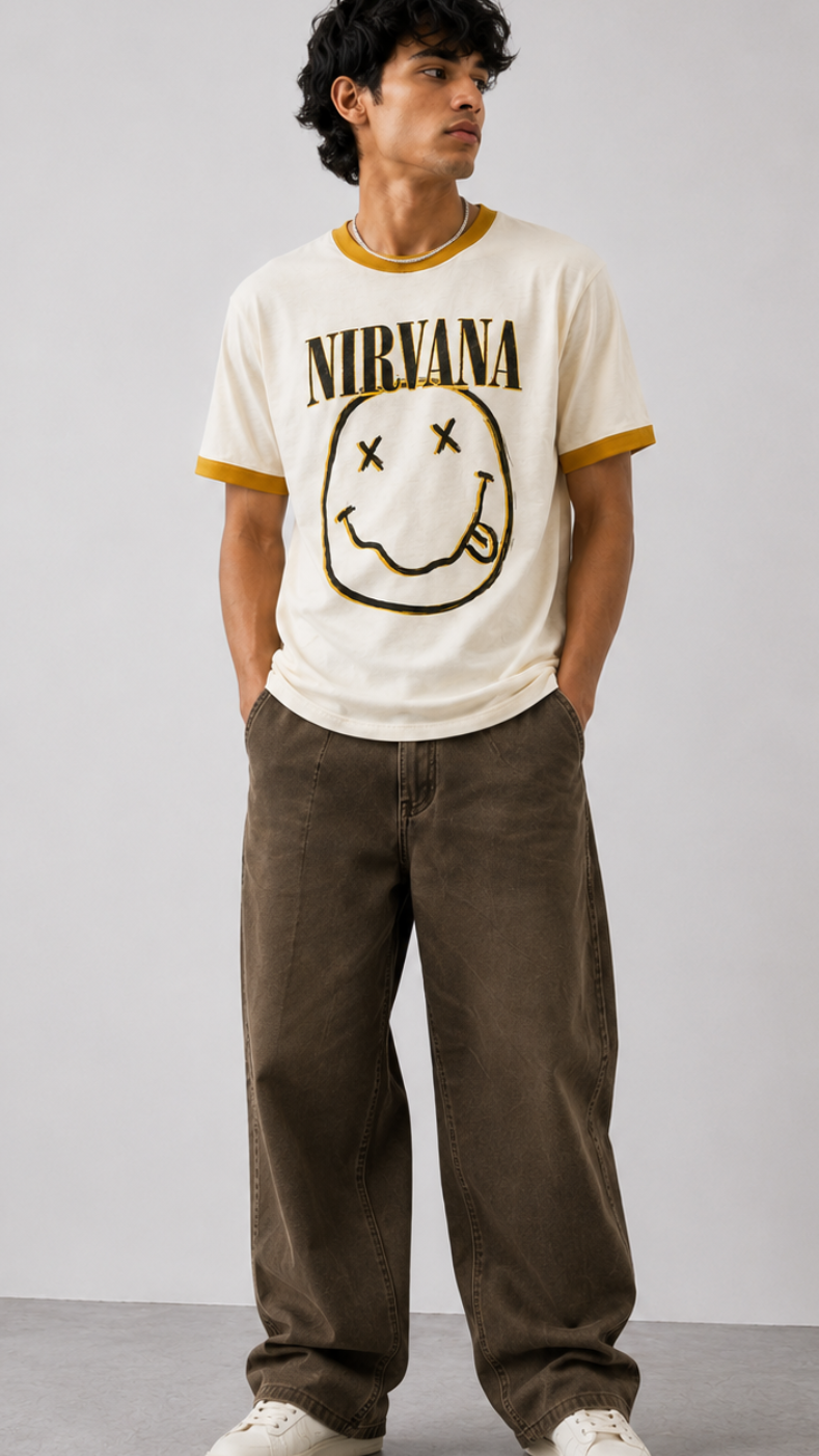 Nirvana Ringer Tee