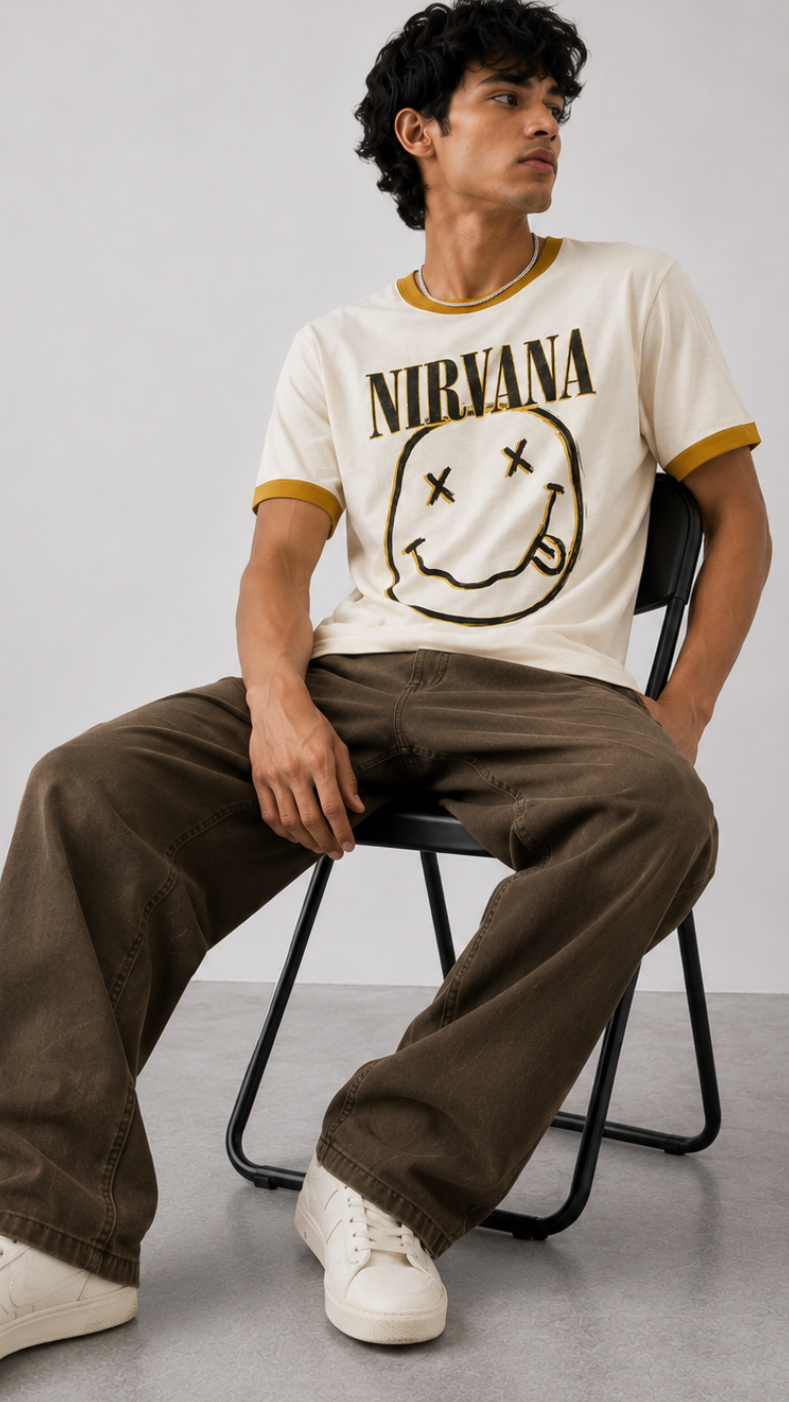Nirvana Ringer Tee
