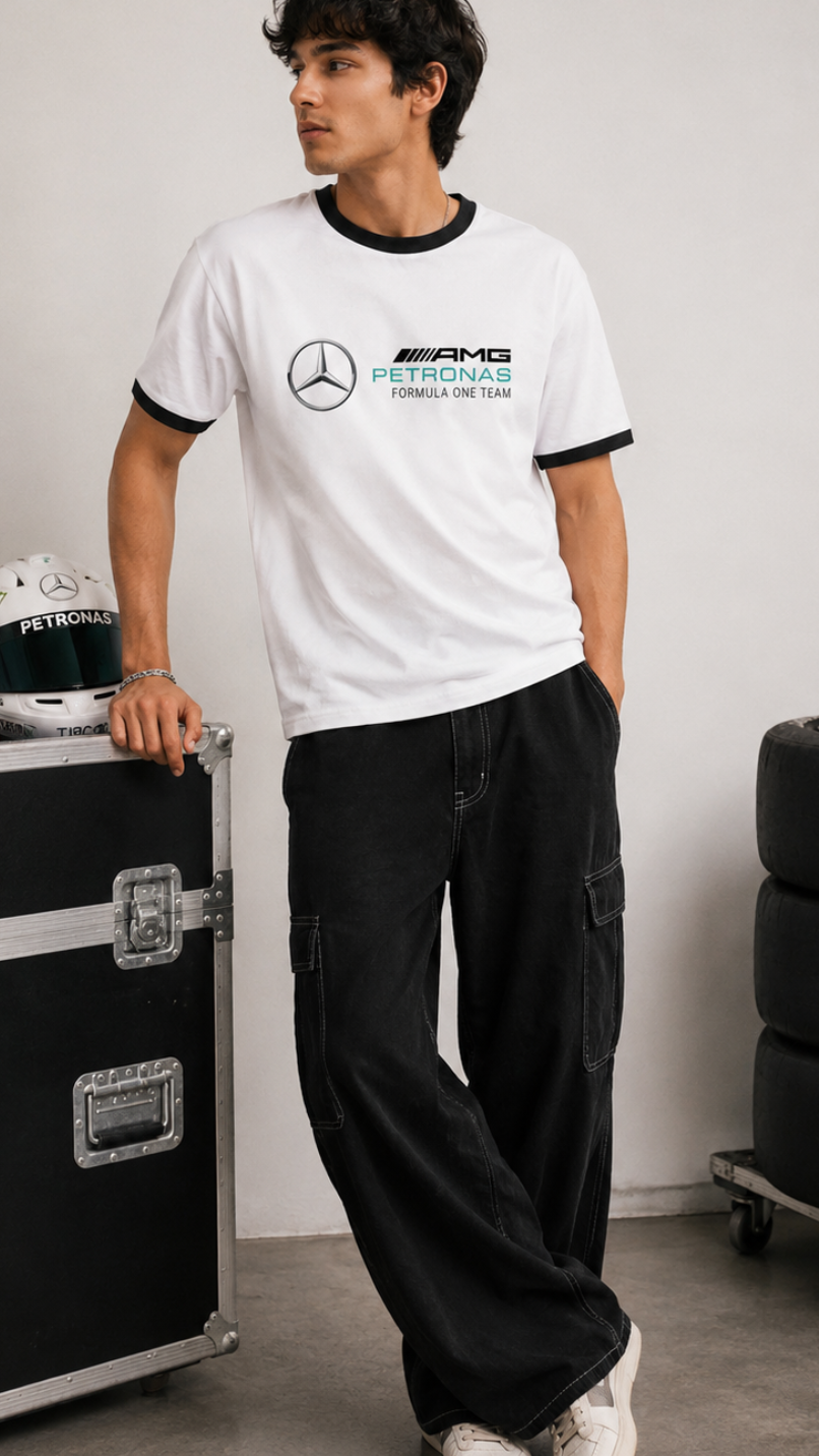Mercedes AMG Petronas Ringer Tee