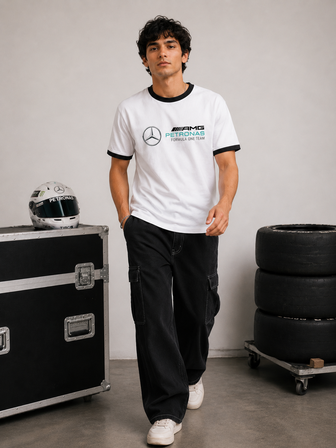 Mercedes AMG Petronas Ringer Tee