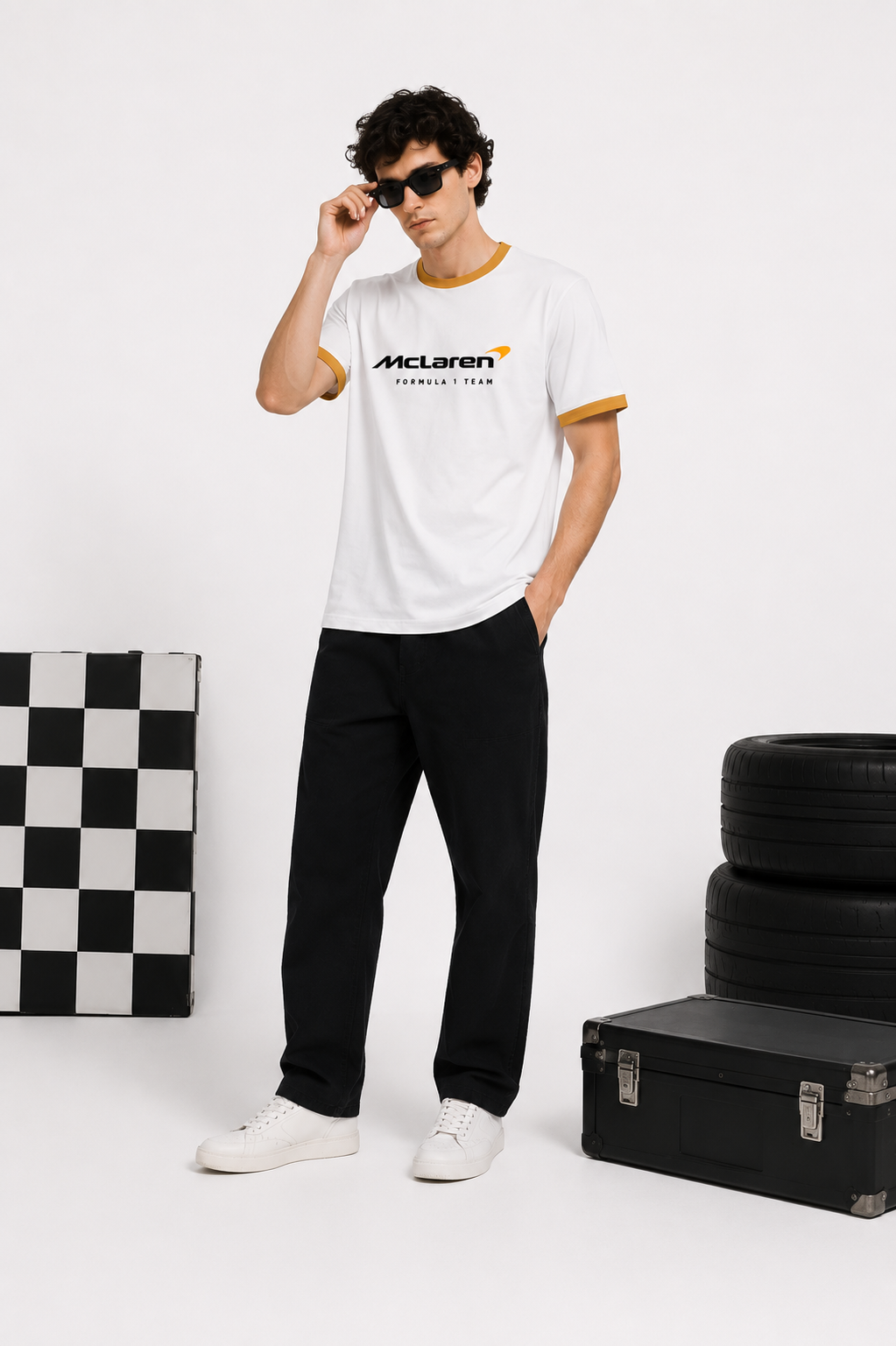 McLaren Formula 1 Ringer Tee