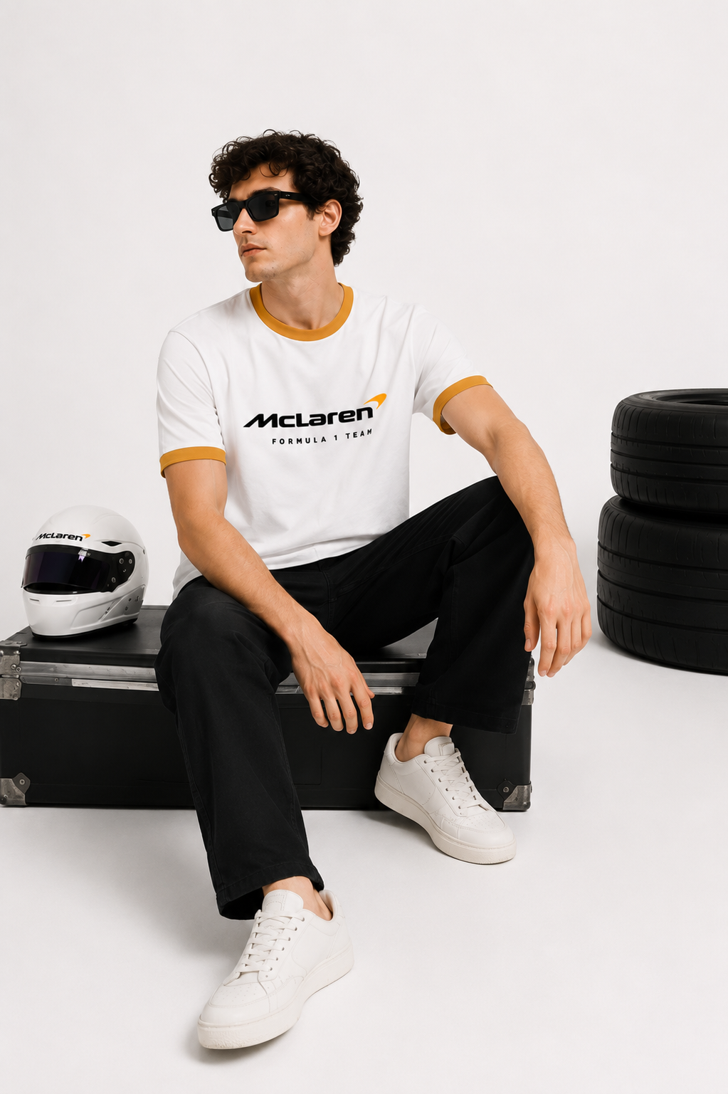 McLaren Formula 1 Ringer Tee