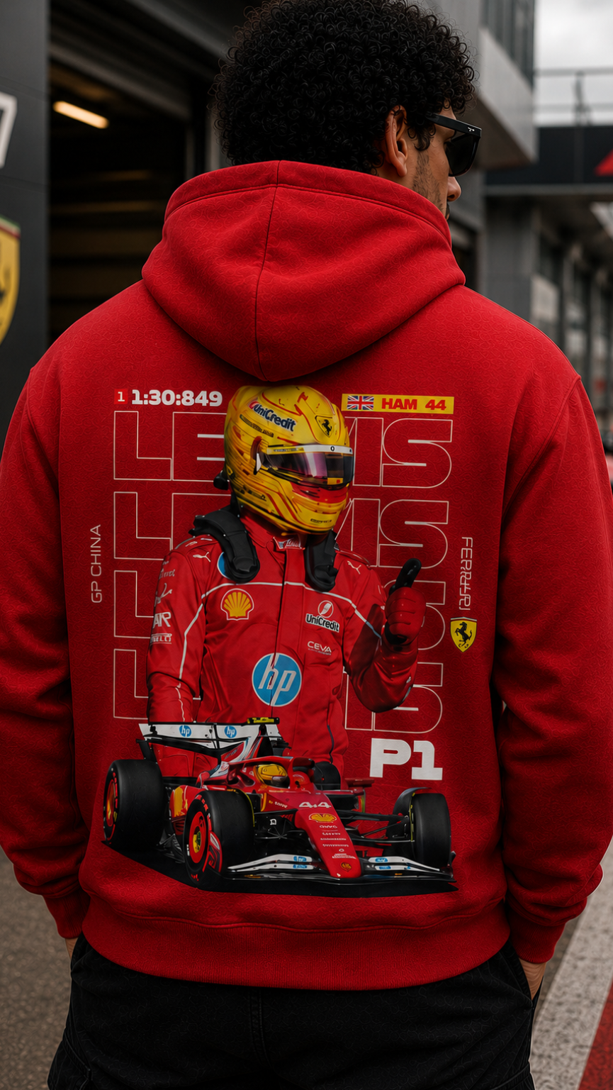 Ferrari Lewis Hamilton Hoodie