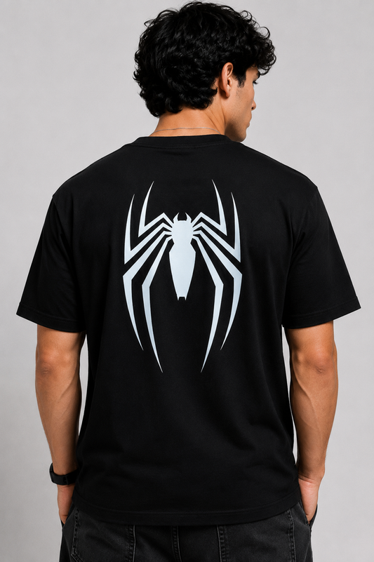 Spider Web Oversized Tee