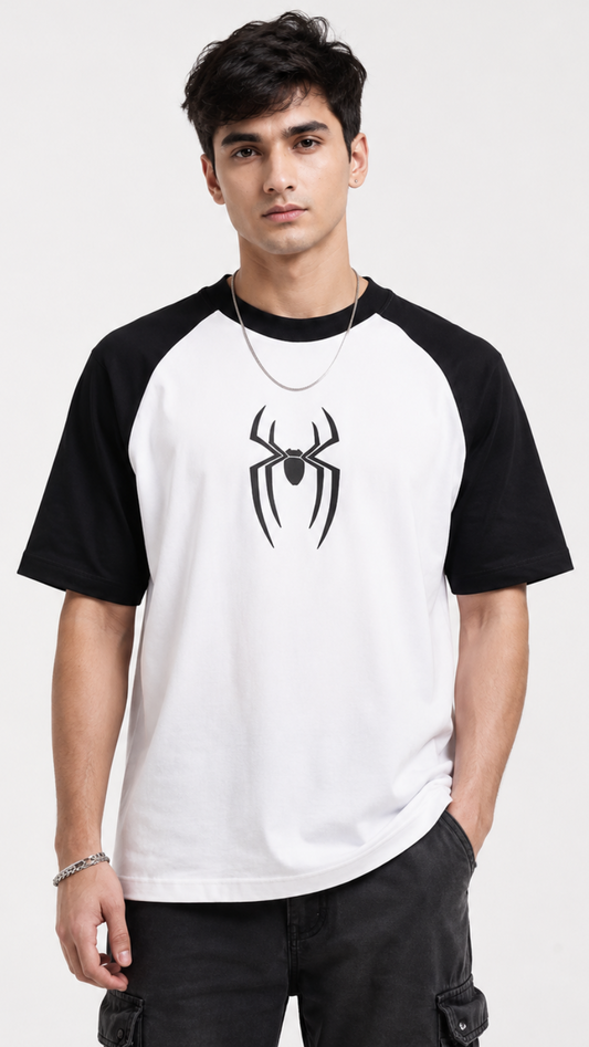Spider Raglan Oversized T-Shirt