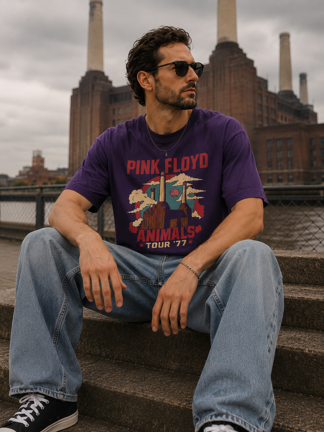 Pink Floyd Oversized Tee