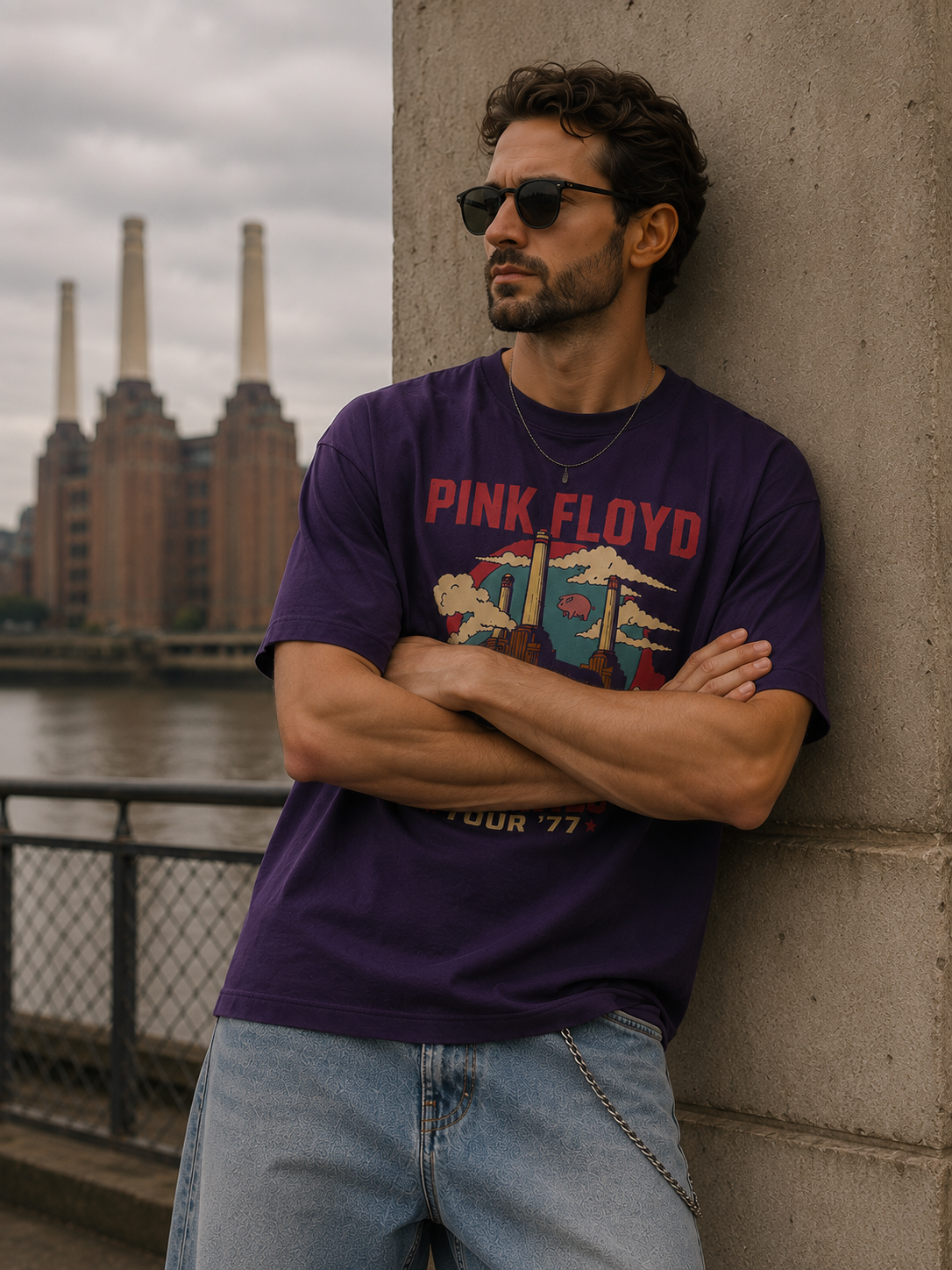 Pink Floyd Oversized Tee