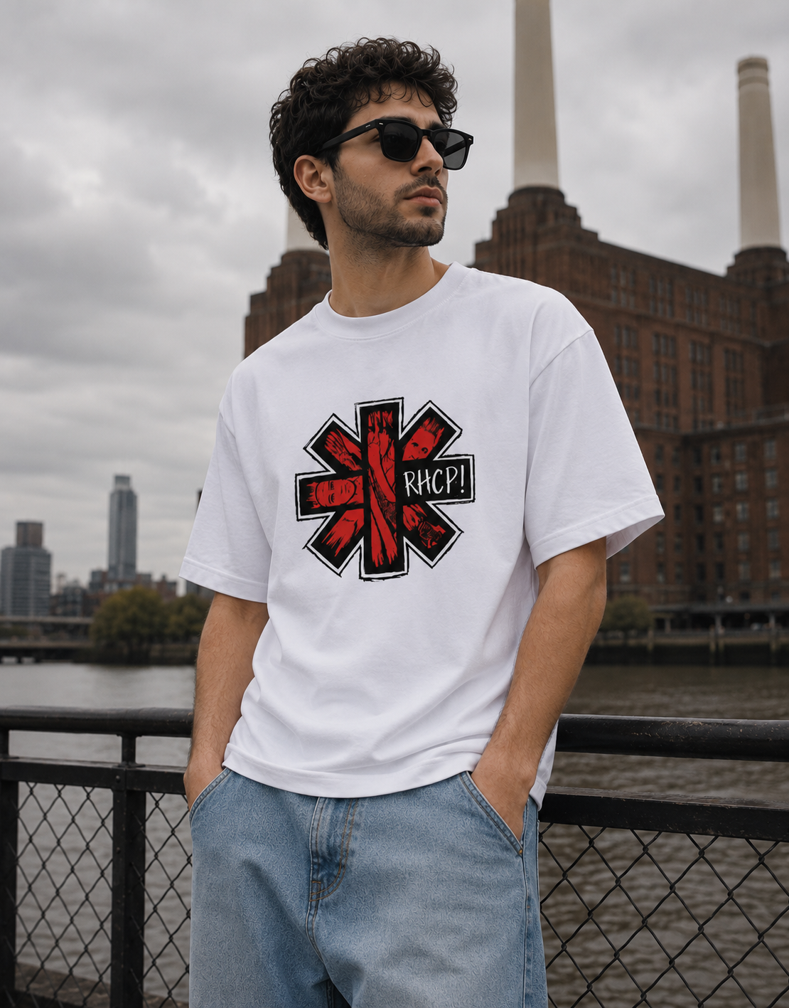 Red Hot Chili Peppers Oversized Tee