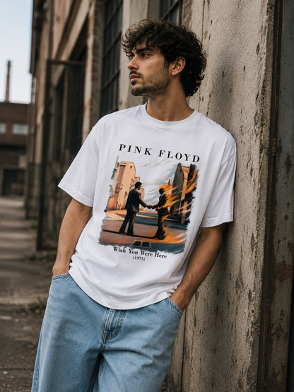 Pink Floyd Wish You Were Here Oversized Tee