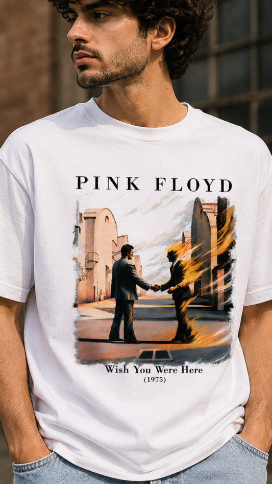 Pink Floyd Wish You Were Here Oversized Tee