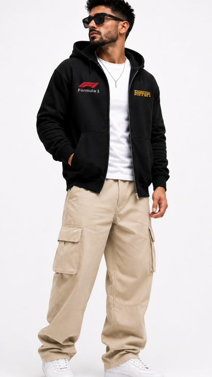 Ferrari Formula 1 Zipper Hoodie