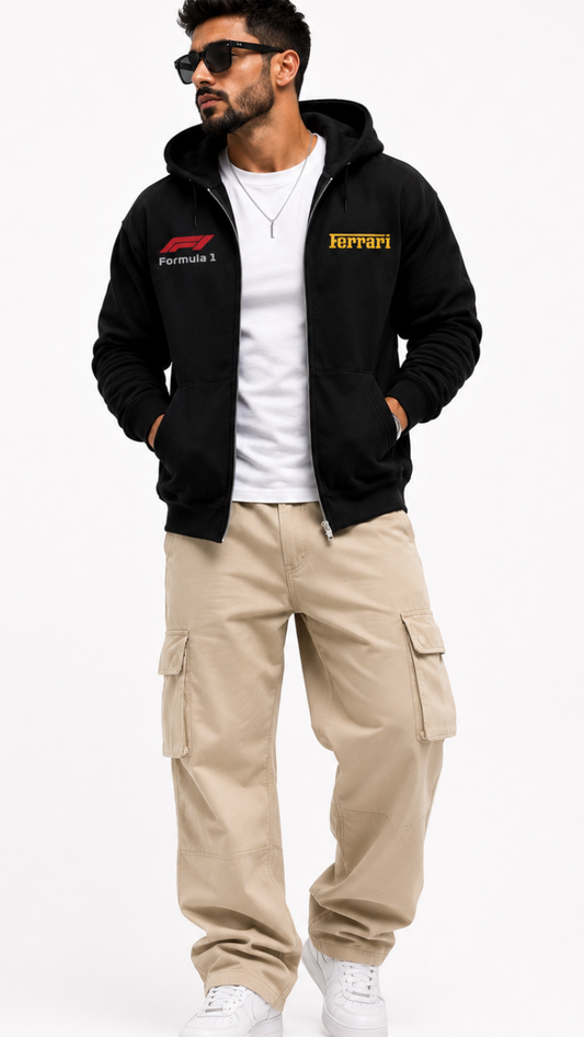 Ferrari Formula 1 Zipper Hoodie
