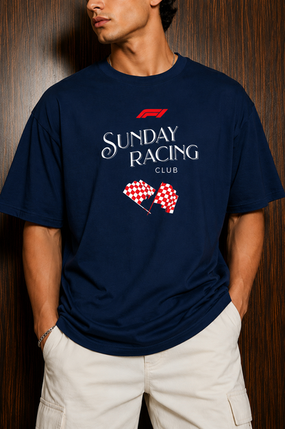 Sunday Racing Club Oversized Tee