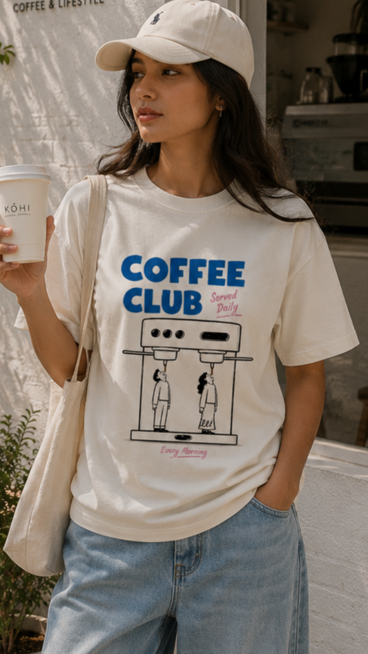 Coffee Club Graphic T-Shirt