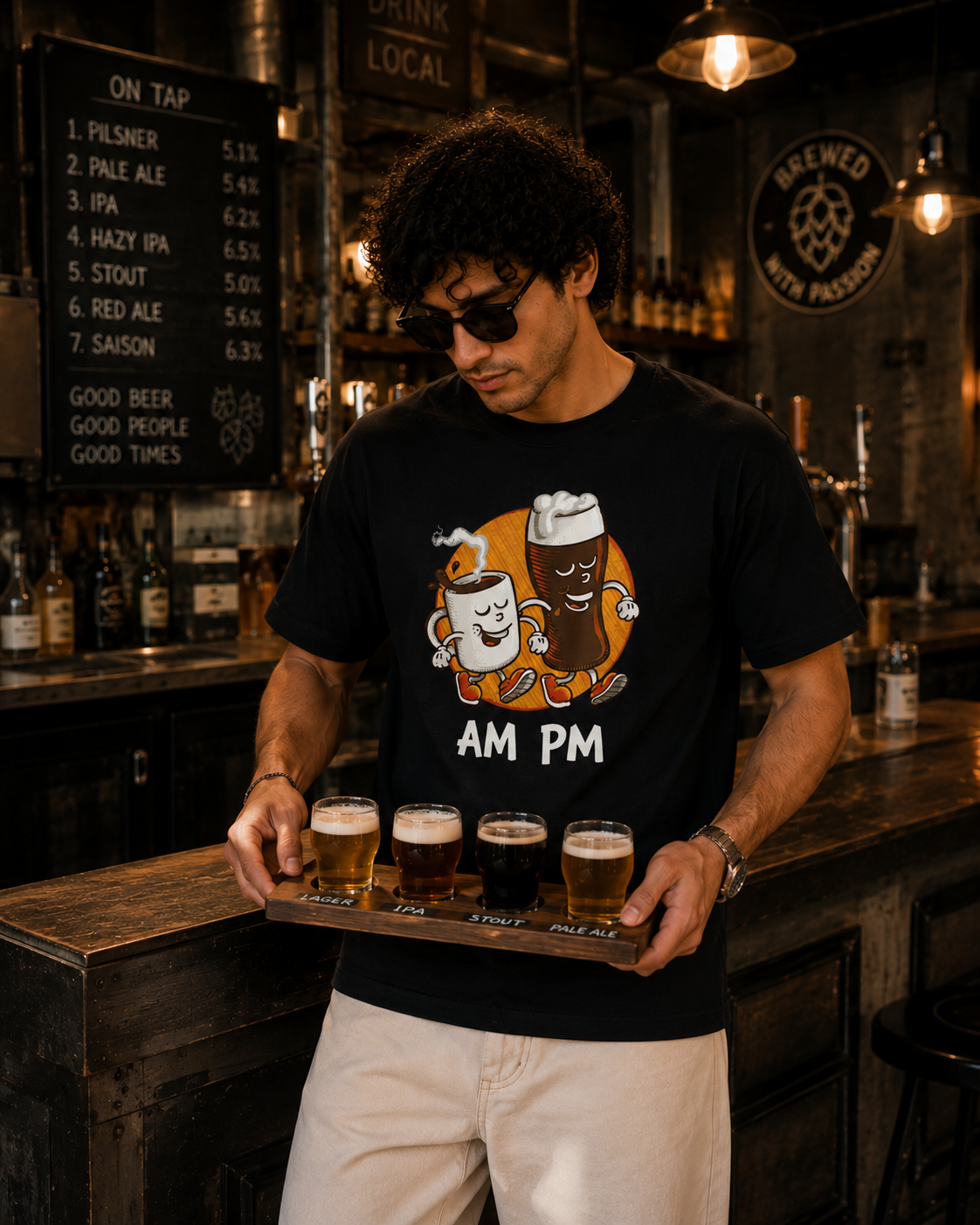 AM to PM Graphic T-Shirt