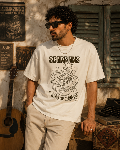 Scorpions Wind of Change Oversized T-Shirt