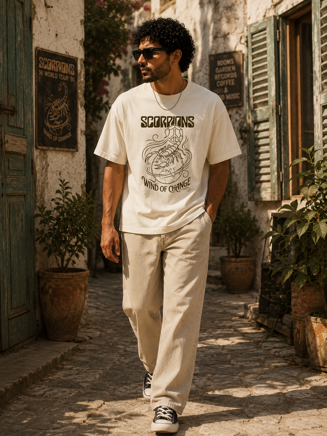 Scorpions Wind of Change Oversized T-Shirt