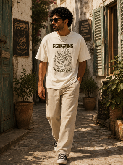 Scorpions Wind of Change Oversized T-Shirt