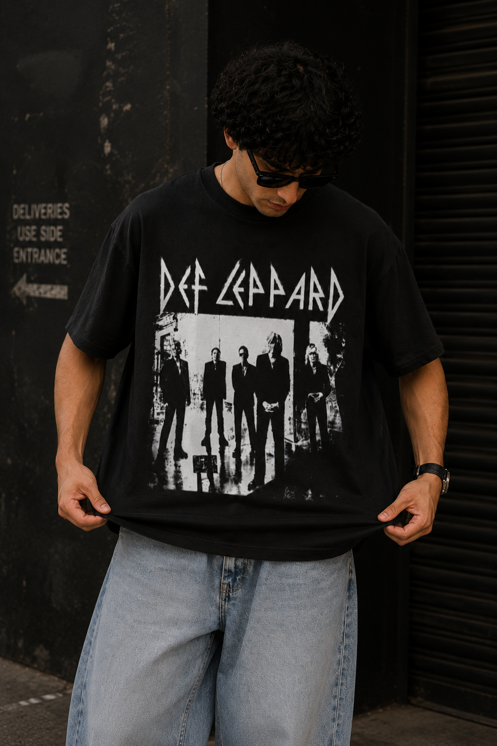 Def Leppard Vintage Oversized T-Shirt