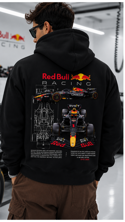 F1 Red Bull Zipper Hoodie