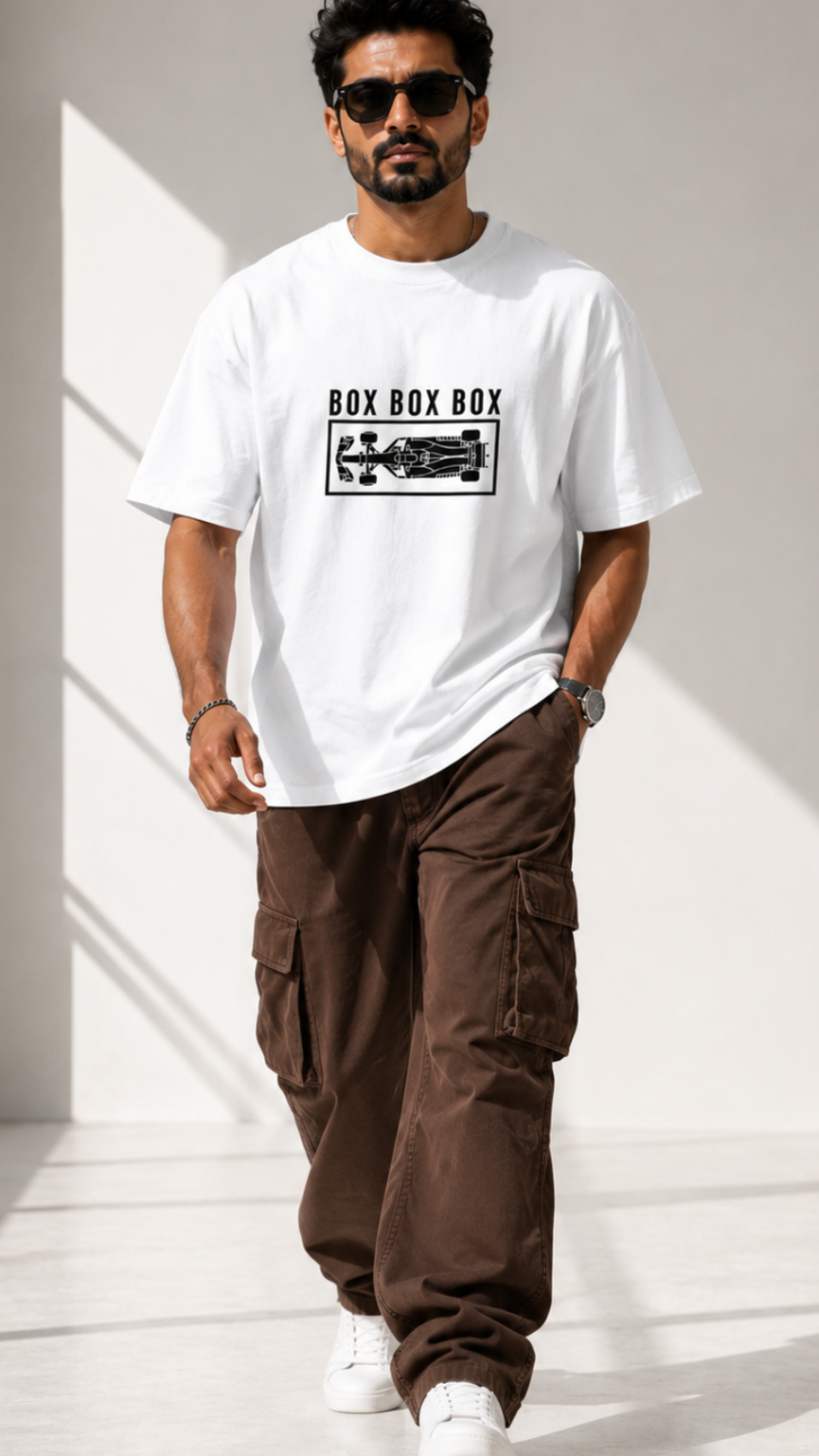 Box Box Box Graphic T-Shirt