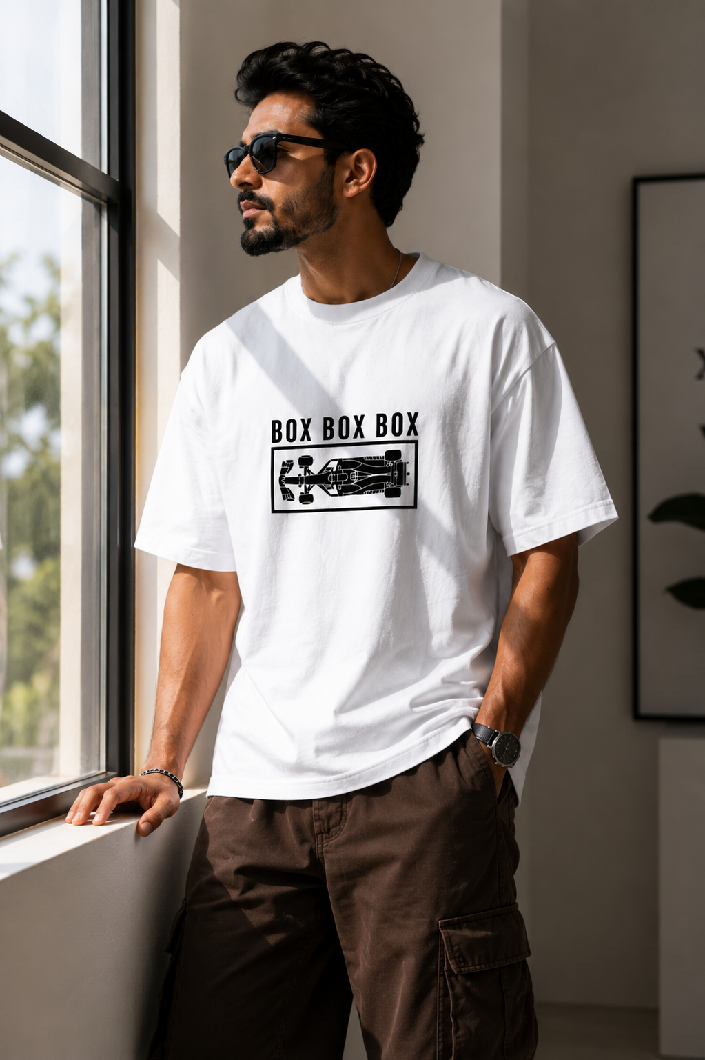 Box Box Box Graphic T-Shirt