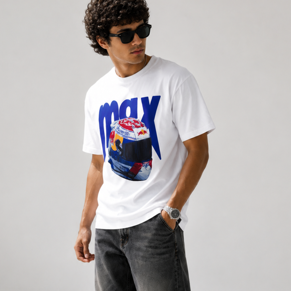 Max Helmet Graphic T-Shirt