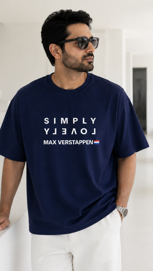 Simply Lovely Max Verstappen Oversized Tee