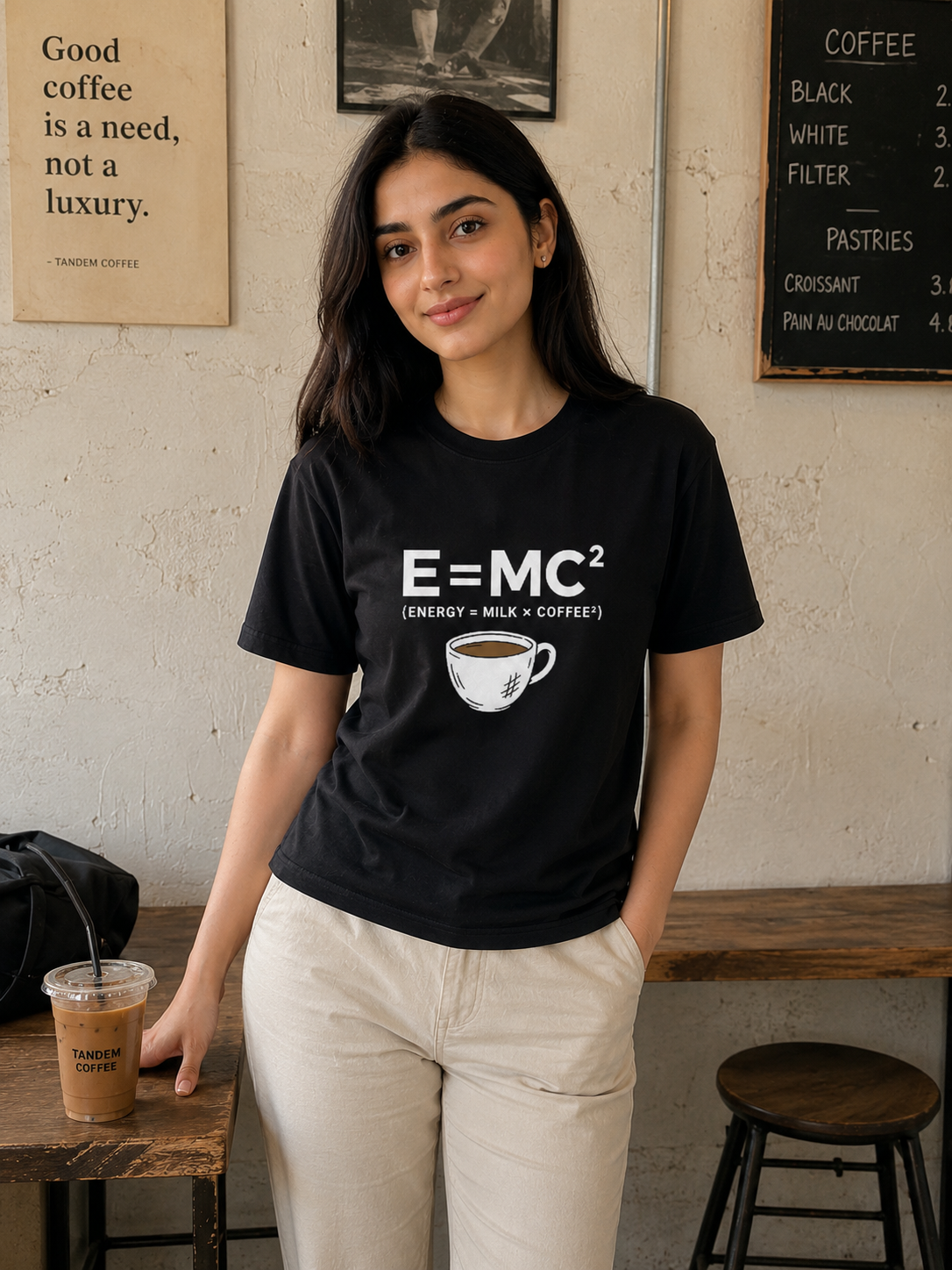 E = MC² Coffee T-Shirt
