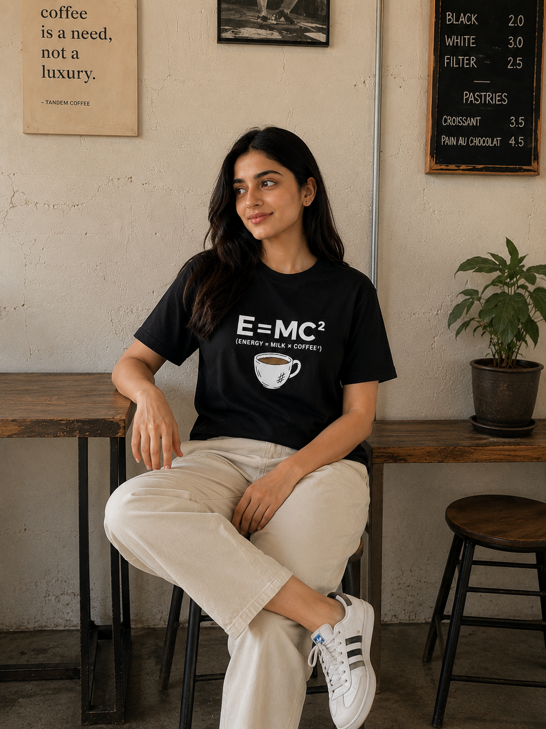 E = MC² Coffee T-Shirt