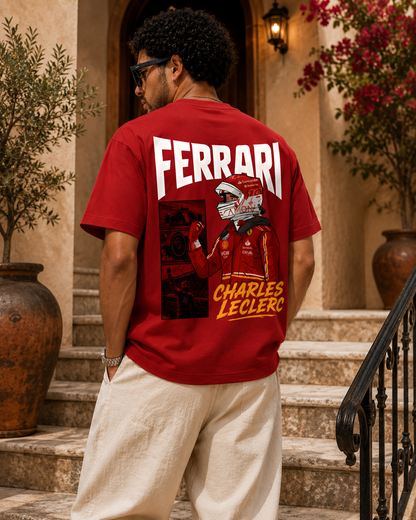 Charles LecLerc Oversized T-shirt