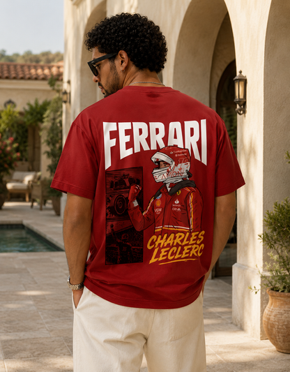 Charles LecLerc Oversized T-shirt