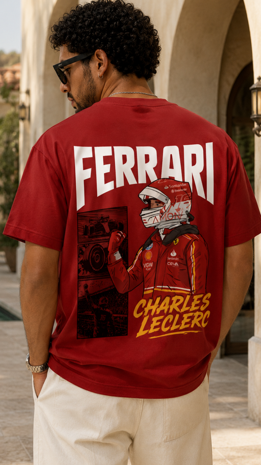 Charles LecLerc Oversized T-shirt