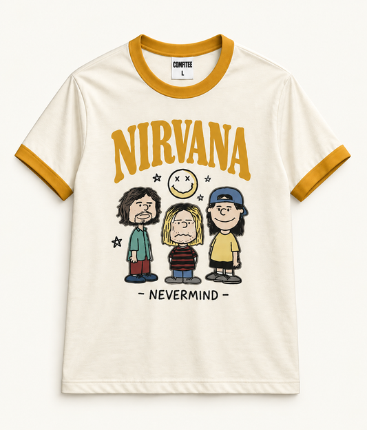 Nirvana  Ringer Tee