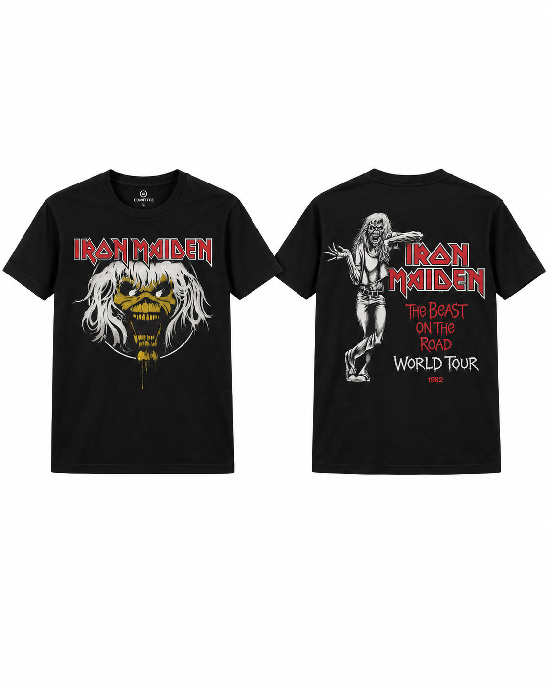 Iron Maiden Vintage Band T-Shirt