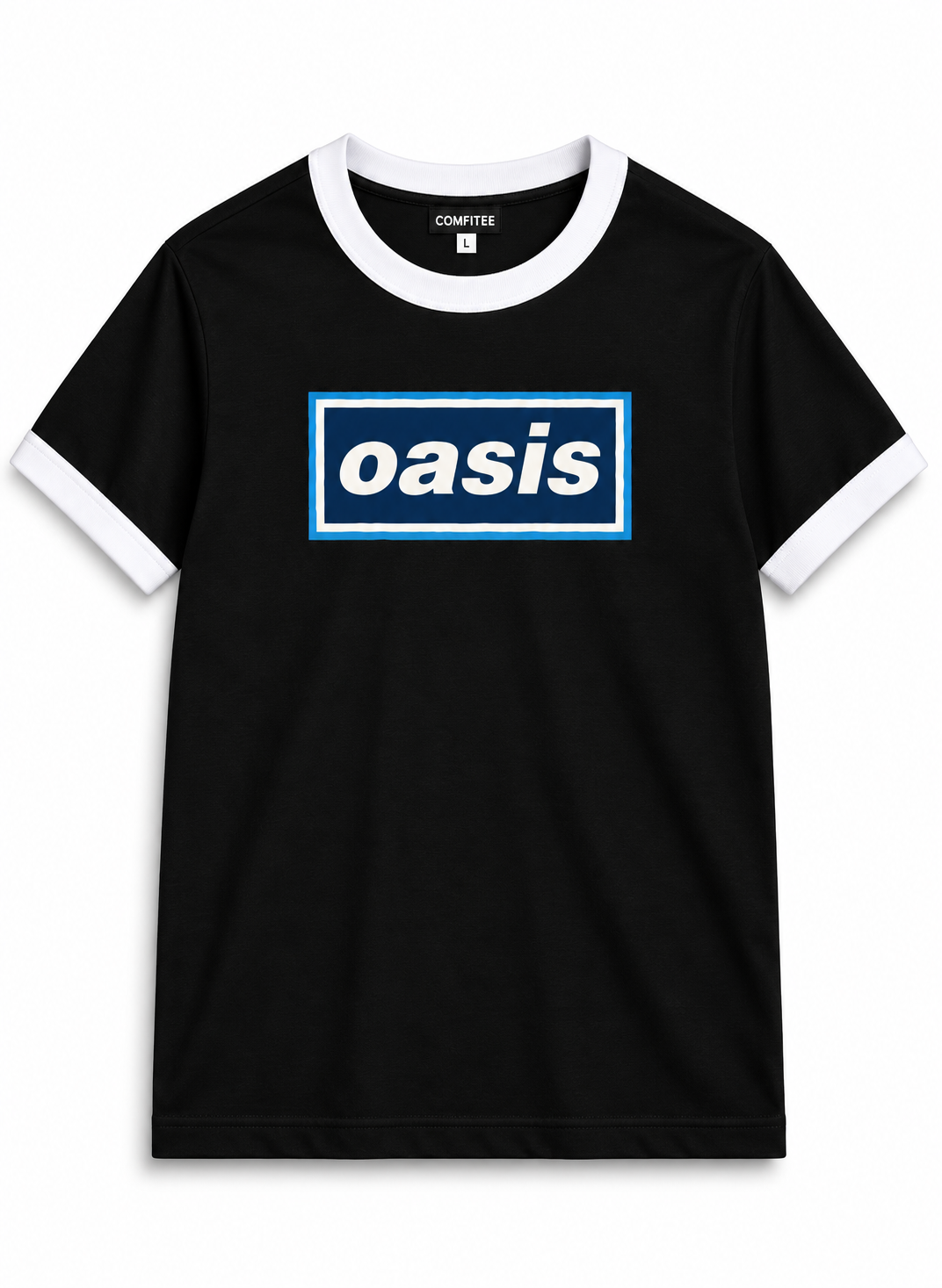 Oasis Graphic Ringer Tee