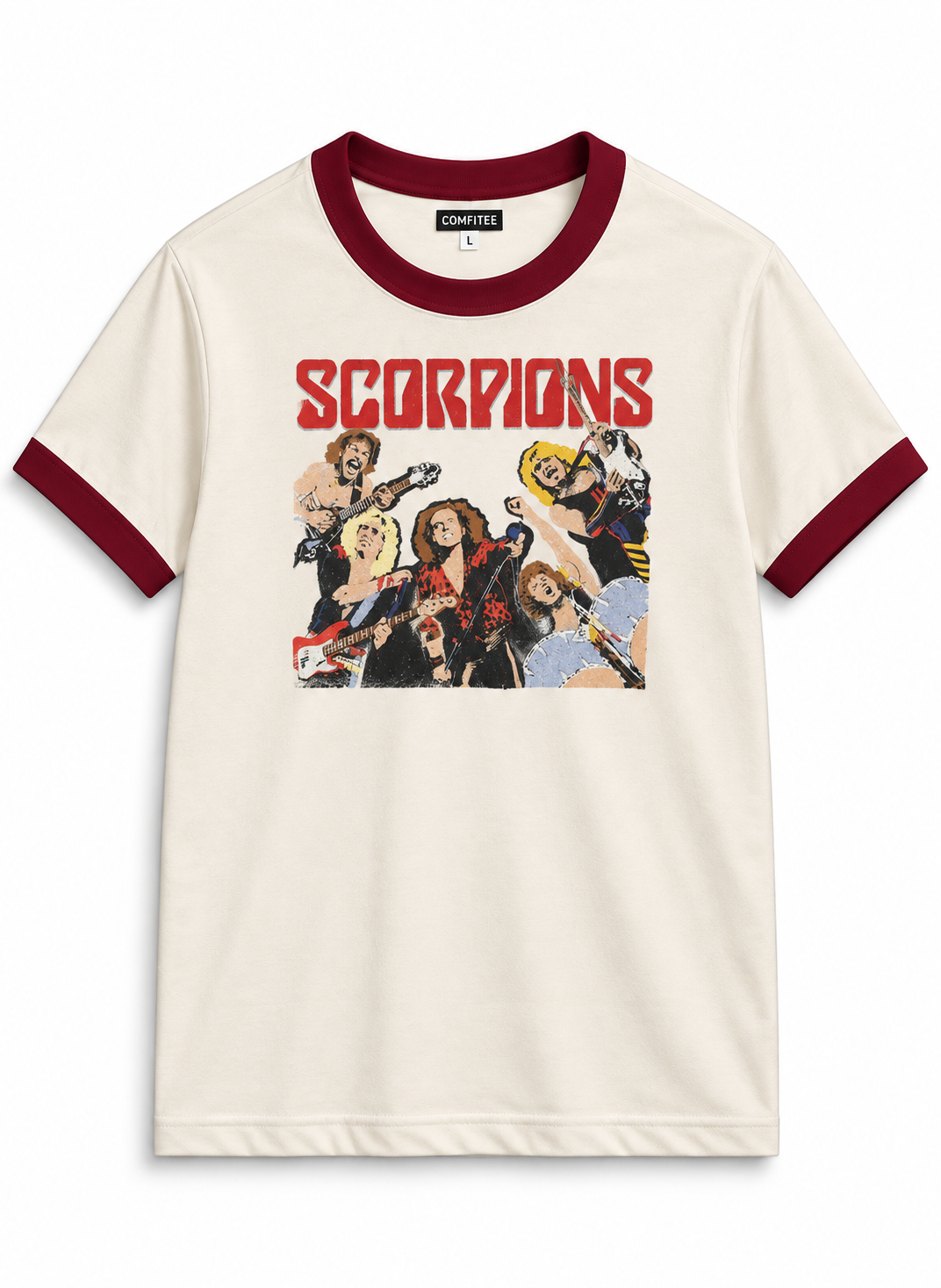 Scorpions Band Ringer T-Shirt